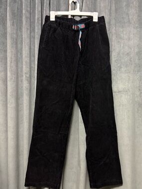 Brain Dead Men’s Black Corduroy Pants Small with belt